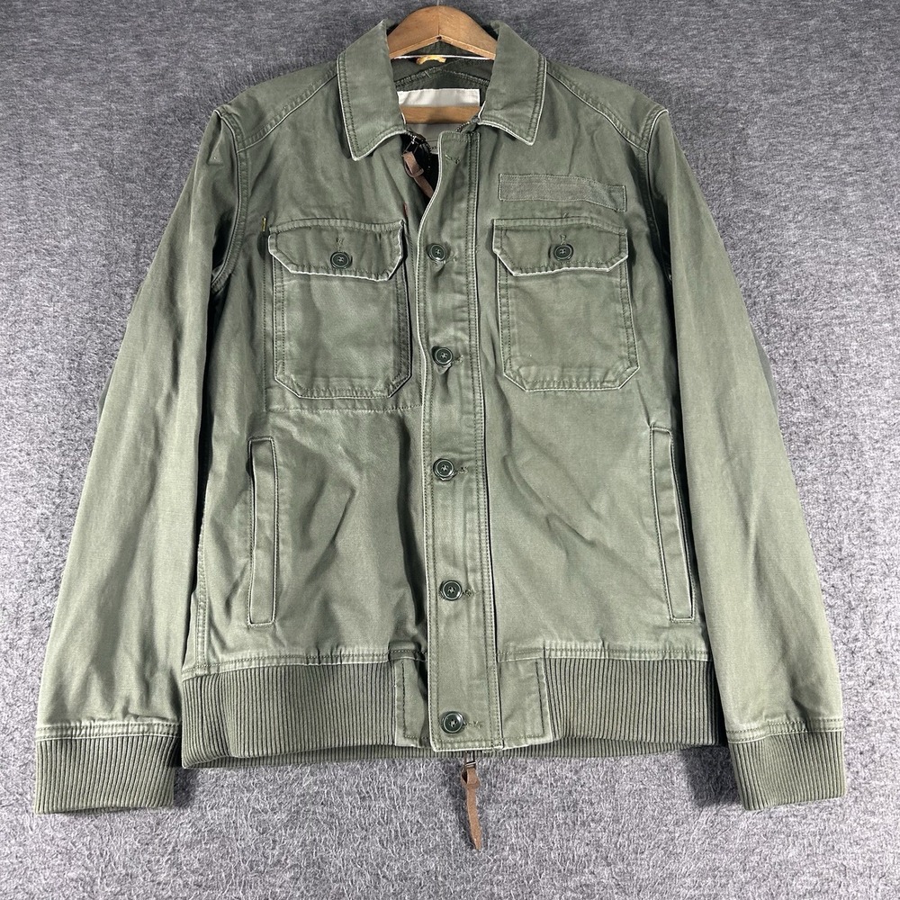 Urban Outfitters Koto‎ Jacket Military Green Utility Field Buttons Pockets Sz XS